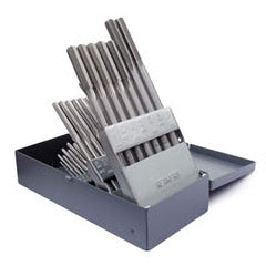 Titan USA - Chucking Reamer Sets; Minimum Reamer Diameter (Letter): A ; Maximum Reamer Diameter (Letter): Z ; Reamer Material: High Speed Steel ; Includes Dowel Pin Reamer: No ; Includes Over/Under Size Reamer: No ; Flute Type: Straight - Exact Industrial Supply