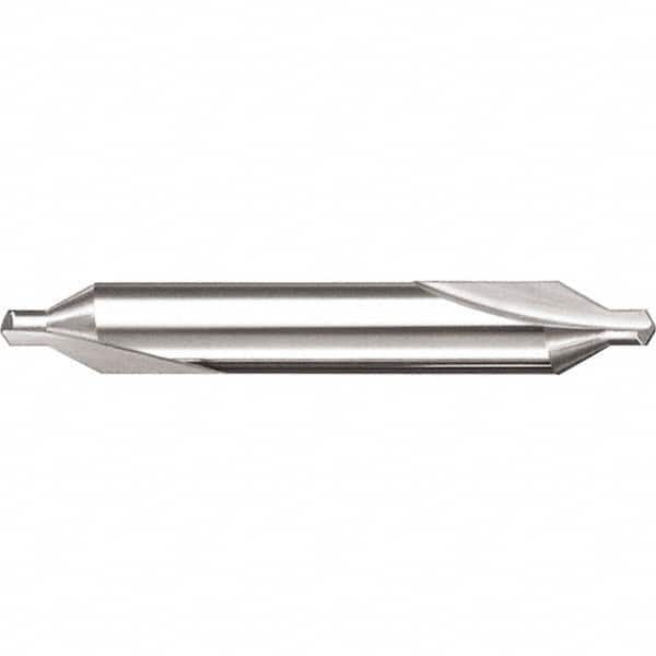 SGS - 5.00 Plain Cut 60° Incl Angle Solid Carbide Combo Drill & Countersink - Caliber Tooling