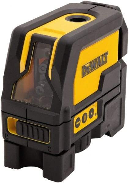 DeWALT - 4 Beam 165, 100' Max Range Cross Line Level - Red Beam, 1/8\x94 Accuracy, Battery Included - Caliber Tooling