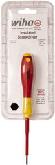 Wiha - 2.5mm Standard Hex Driver - 75mm Blade Length, 7" OAL - Caliber Tooling