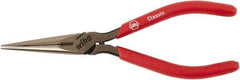 Wiha - 160mm OAL, 2" Jaw Length, Long Nose Side Cutting Pliers - Soft Cushion Handles - Caliber Tooling