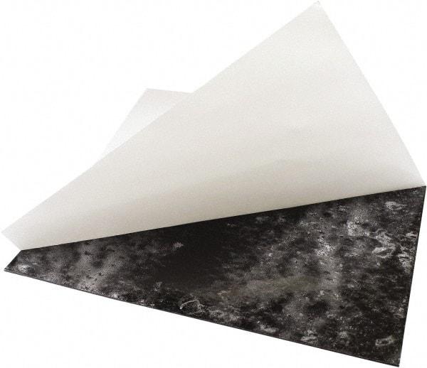 Value Collection - 12" Long, 12" Wide, 3/32" Thick, EPDM Rubber Foam Sheet - 50 to 60 Durometer, Black, -40 to 225°F, 1,000 psi Tensile Strength, Adhesive Backing - Caliber Tooling