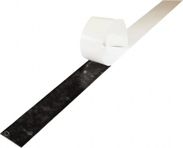 Value Collection - 3/8" Thick x 2" Wide x 36" Long, Adhesive Backed Neoprene Rubber Strip - Stock Length, 60 Shore A Durometer, 1,000 psi Tensile Strength, -20 to 170°F, Black - Caliber Tooling