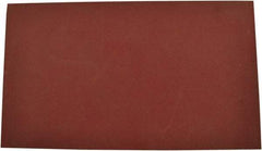 TriStar - 1/16" Thick x 6" Wide x 6" Long, Plastic Sheet - Maroon, 75D Hardness, Rulon LR Grade, ±0.003 Tolerance - Caliber Tooling