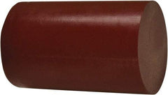 TriStar - 2' Long, 1-1/2" Diam, Plastic Plastic Rod - + 1/4 - 0.0" Length Tolerance, +0.030/-0.000" Diam Tolerance, 75D Hardness, Maroon - Caliber Tooling