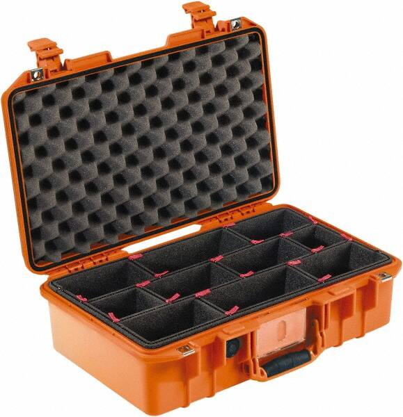 Pelican Products, Inc. - 12-51/64" Wide x 6-57/64" High, Aircase - Orange - Caliber Tooling