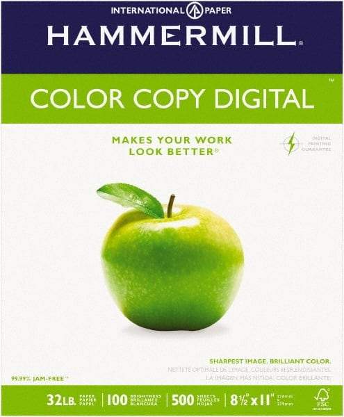 Hammermill - Photo White Colored Copy Paper - Use with Laser Printers, Offset Presses, Color Copiers - Caliber Tooling