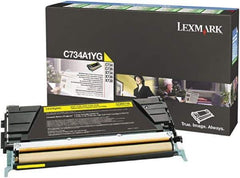 Lexmark - Yellow Toner Cartridge - Use with Lexmark C734, C736, X734, X738 - Caliber Tooling