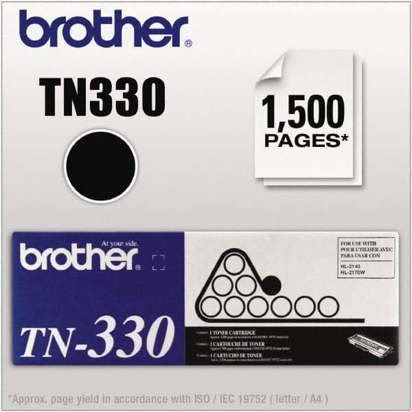 Brother - Black Toner Cartridge - Use with Brother DCP-7030, 7040, HL-2140, 2150N, 2170W, MFC-7320, 7340, 7345N, 7440N, 7840W - Caliber Tooling