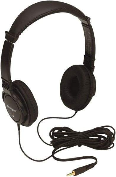 Kensington - Black Headphones - Use with Flexible Earpads - Caliber Tooling