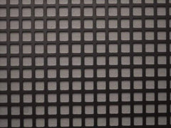 Value Collection - 36 x 40 x 0.06" Perforated Carbon Steel Sheet - 1/2" Straight Square Holes, 11/16" Hole Spacing - Caliber Tooling