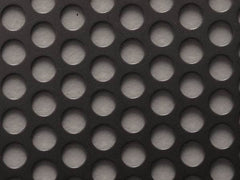 Value Collection - 36 x 40 x 0.075" Perforated Carbon Steel Sheet - 1/2" Staggered Round Holes, 11/16" Hole Spacing - Caliber Tooling