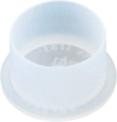 Caplugs - 0.738" ID, Push-On, Round Head Cap - 43/64" Long, Low-Density Polyethylene, Natural (Color) - Caliber Tooling