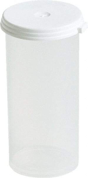 Caplugs - Beakers & Pipettes - 1-1/4 WHITE 550/PK LDPE STERILIZATION VIAL - Caliber Tooling