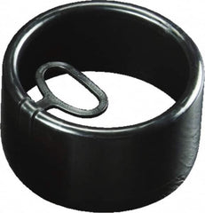 Caplugs - Round Head, Tear-Tab Well Casing Cap - Low-Density Polyethylene, Black - Caliber Tooling