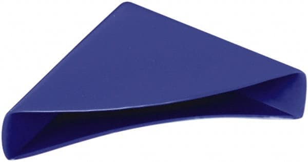 Caplugs - Vinyl Corner Cover - 3/4" Inside Width, 2-1/2" Long, Blue - Caliber Tooling