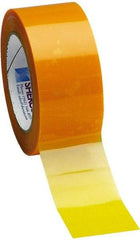 Caplugs - 3" Wide x 72 Yd Long Yellow Polyester Film High Temperature Masking Tape - Series PC30-3000, 3.5 mil Thick - Caliber Tooling