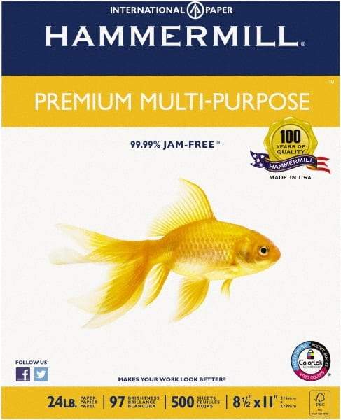 Hammermill - 8-1/2" x 11" White Copy Paper - Use with All Office Equipment - Caliber Tooling