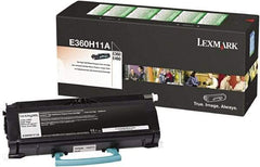 Lexmark - Black Toner Cartridge - Use with Lexmark E360d, E360dn, E460d, E460dw, E462dtn - Caliber Tooling