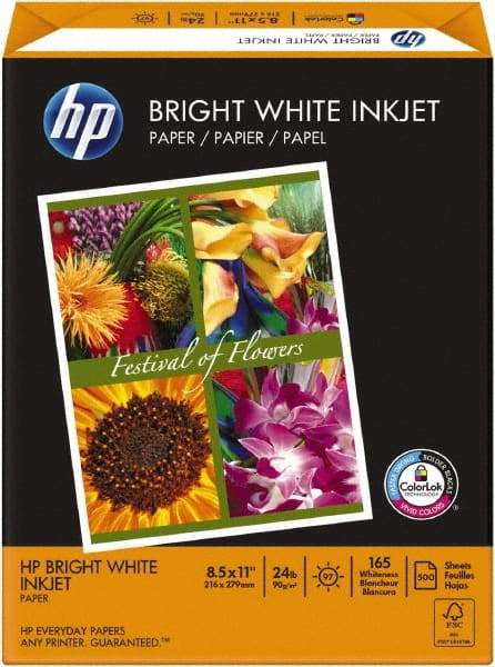 Hewlett-Packard - 8-1/2" x 11" White Colored Copy Paper - Use with Inkjet Printers - Caliber Tooling