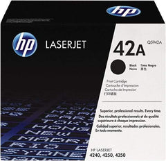 Hewlett-Packard - Black Toner Cartridge - Use with HP LaserJet 4250, 4350 - Caliber Tooling