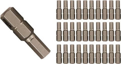 Wiha - 1/8" Hex Screwdriver Bit - 1/4" Drive, 25mm OAL - Caliber Tooling