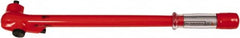 Wiha - 1/2" Drive Insulated Torque Wrench - 40 N/m to 220 N/m Torque, 21" OAL - Caliber Tooling