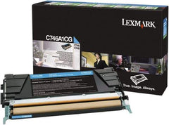 Lexmark - Cyan Toner Cartridge - Use with Lexmark C746, C748 - Caliber Tooling