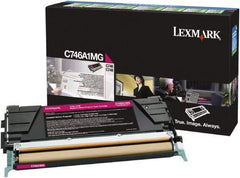 Lexmark - Magenta Toner Cartridge - Use with Lexmark C746, C748 - Caliber Tooling