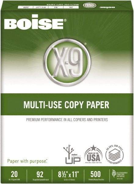 Boise - 8-1/2" x 11" White Copy Paper - Use with High-Speed Copiers, High-Speed Printers, Fax Machines, Multifunction Machines - Caliber Tooling