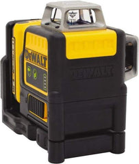 DeWALT - 2 Beam 165' Max Range Self Leveling Line Laser - Green Beam, 1/8" at 30' Accuracy, 17-3/4" Long x 13" Wide x 6-1/8" High, Battery Included - Caliber Tooling