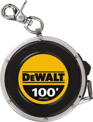 DeWALT - 100' x 3/8" Tape Measure - 1/8" Graduation - Caliber Tooling