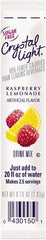 Crystal Light - On the Go, Raspberry Lemonade, .16 oz Packets, 30/Box - Caliber Tooling