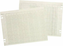 Wilson Jones - 100 Sheet, 11 x 17", Accounting Sheets - Green - Caliber Tooling