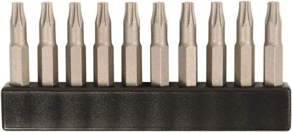 Wiha - 4mm Drive T10 Torx Screwdriver Bit - 28mm OAL - Caliber Tooling