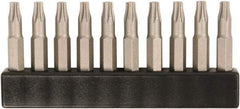 Wiha - 4mm Drive T10 Torx Screwdriver Bit - 28mm OAL - Caliber Tooling