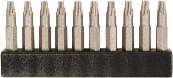 Wiha - Micro Bit (4mm) Drive T9 Torx Screwdriver Bit - 28mm OAL - Caliber Tooling