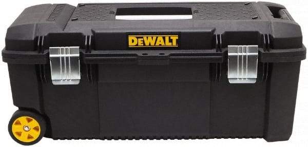 DeWALT - Tool Box - 28-1/2" Wide x 12-1/2" Deep x 12" High, Plastic, Black - Caliber Tooling