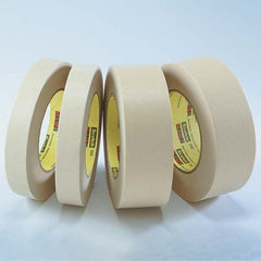 3M - 20" Wide x 60 Yd Long x 6.3 mil Tan Crepe Paper Masking Tape - Caliber Tooling