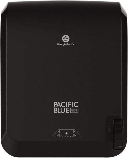 Georgia Pacific - Manual, Plastic Paper Towel Dispenser - 16" High x 12.9" Wide x 9" Deep, 1 Roll 8", Black - Caliber Tooling