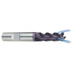 6mm Dia. - 57mm OAL - 4 FL Variable Helix Firex Carbide End Mill - Caliber Tooling