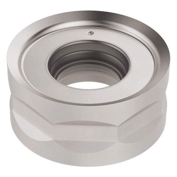 Seco - RNMU1204M0 ME10 Grade MS2050 Carbide Milling Insert - TiAlN/NbN Finish, 3/16" Thick, 12mm Inscribed Circle, 6mm Corner Radius - Caliber Tooling