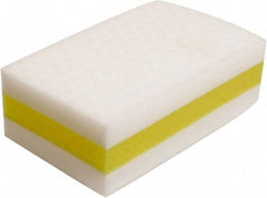 O-Cedar - 4-1/2" Long x 2-3/4" Wide x 1-1/2" Thick Eraser - Heavy-Duty, White - Caliber Tooling