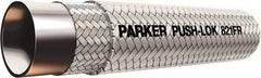 Parker - 1/2" ID x 0.78" OD CTL Push-on Air Hose - 300 Working psi, -40 to 212°F, White - Caliber Tooling