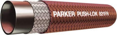 Parker - 1/4" ID x 1/2" OD CTL Push-on Air Hose - 350 Working psi, -40 to 212°F, Brown - Caliber Tooling