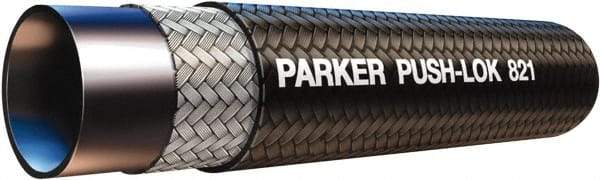 Parker - 1/2" ID CTL Push-on Air Hose - 300 Working psi, -40 to 212°F, Black - Caliber Tooling