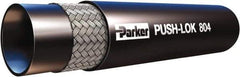 Parker - 1/2" ID x 0.91" OD CTL Push-on Air Hose - 150 Working psi, -40 to 158°F, Black - Caliber Tooling