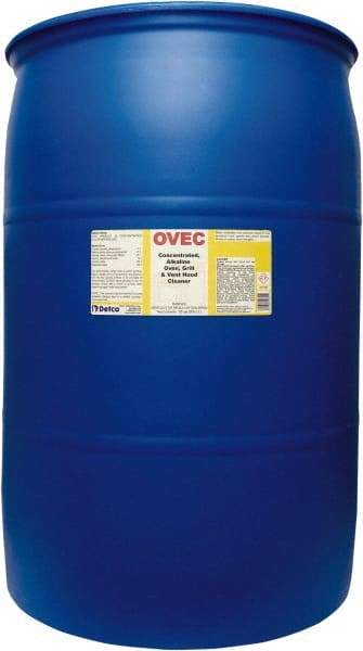 Detco - 55 Gal Liquid Oven Cleaner - Comes in Drum - Caliber Tooling