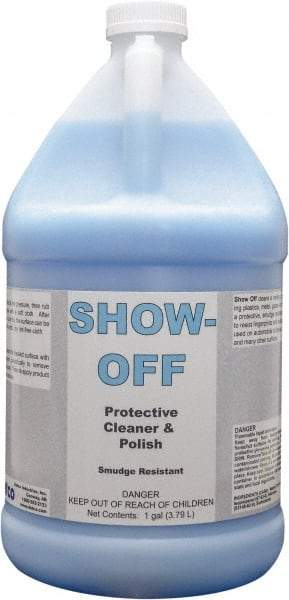 Detco - 1 Gal Bottle Unscented Glass Cleaner - Use on Glass, Plastic Surfaces - Caliber Tooling