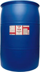 Detco - 55 Gal Drum Liquid Bathroom Cleaner - Unscented Scent, Nonacidic, Bath Fixtures - Caliber Tooling